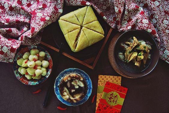 Dưa hành củ kiệu ngày xuân