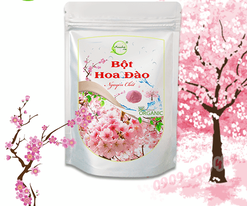 Bột hoa đào