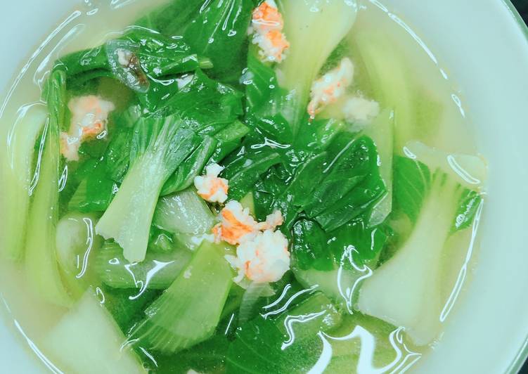 Canh cải thìa với tôm tươi có tác dụng gì