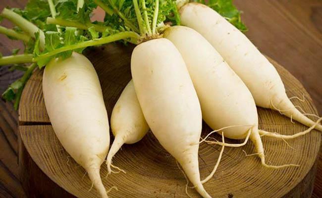 Củ cải trắng có tác dụng