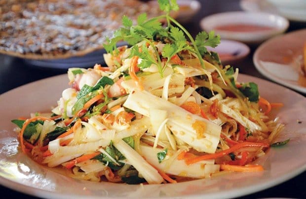 Gỏi củ hủ dừa