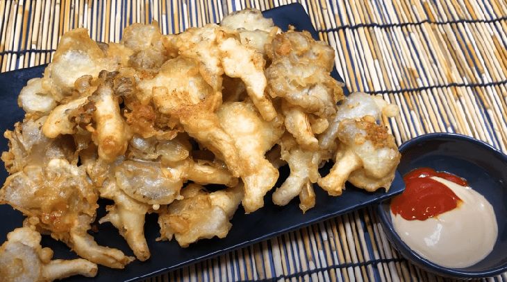 Nấm bào ngư chiên bột
