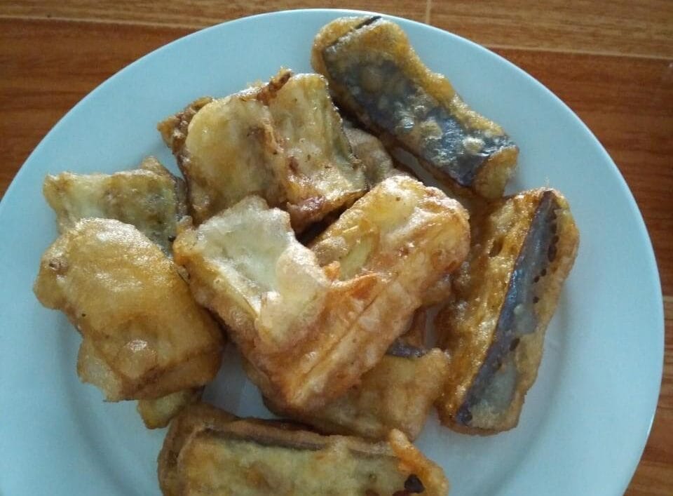 Cà tím chiên bột