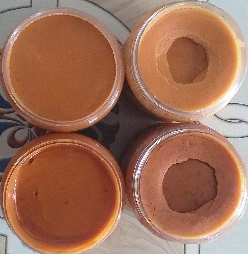 Đường thốt nốt của nhà em nấu, đậm nhạt cứng mềm đều có