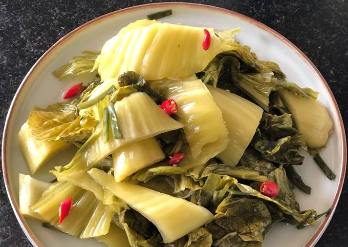 Dưa cải muối chua